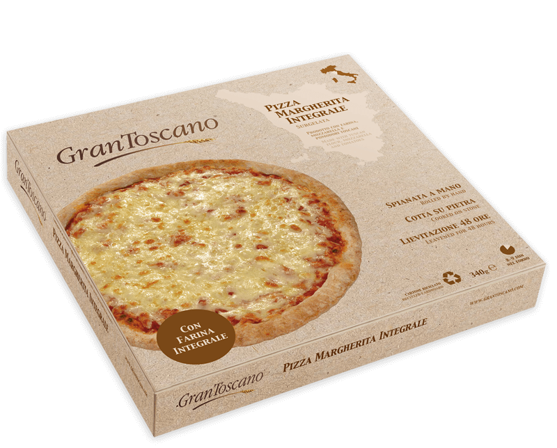 Pizza Margherita Integrale Surgelata - Cerealia